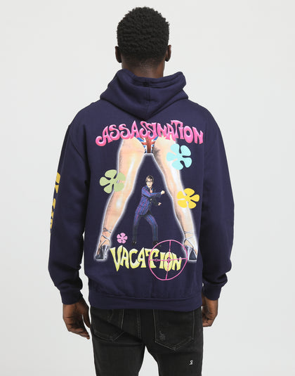 Drake Scorpion Merch Powers Assassination Hood Navy
