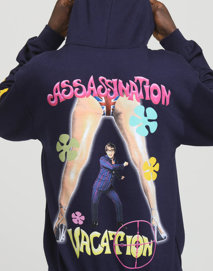 Drake Scorpion Merch Powers Assassination Hood Navy