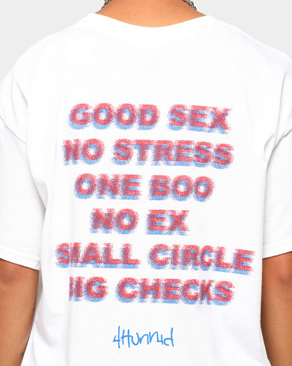 4Hunnid Good Sex Tee White