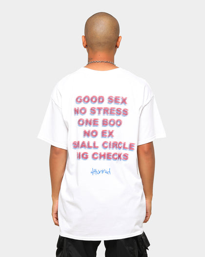 4Hunnid Good Sex Tee White