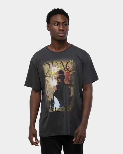 Tupac Men's California Love SS Tee Black