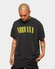 Nirvana Logo Vintage Tee Washed Black
