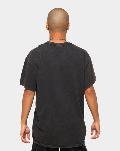 Nirvana Logo Vintage Tee Washed Black