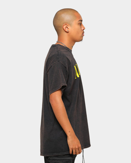 Nirvana Logo Vintage Tee Washed Black