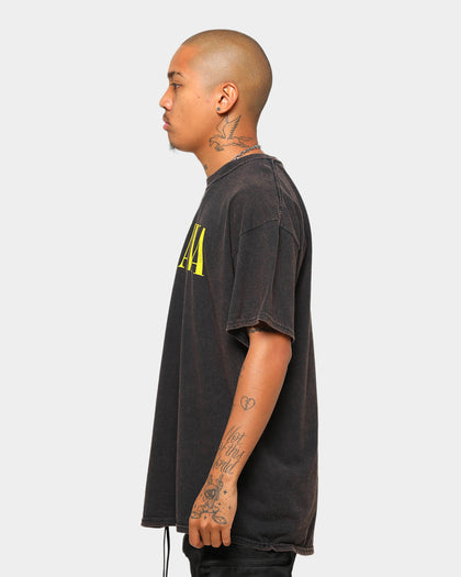 Nirvana Logo Vintage Tee Washed Black