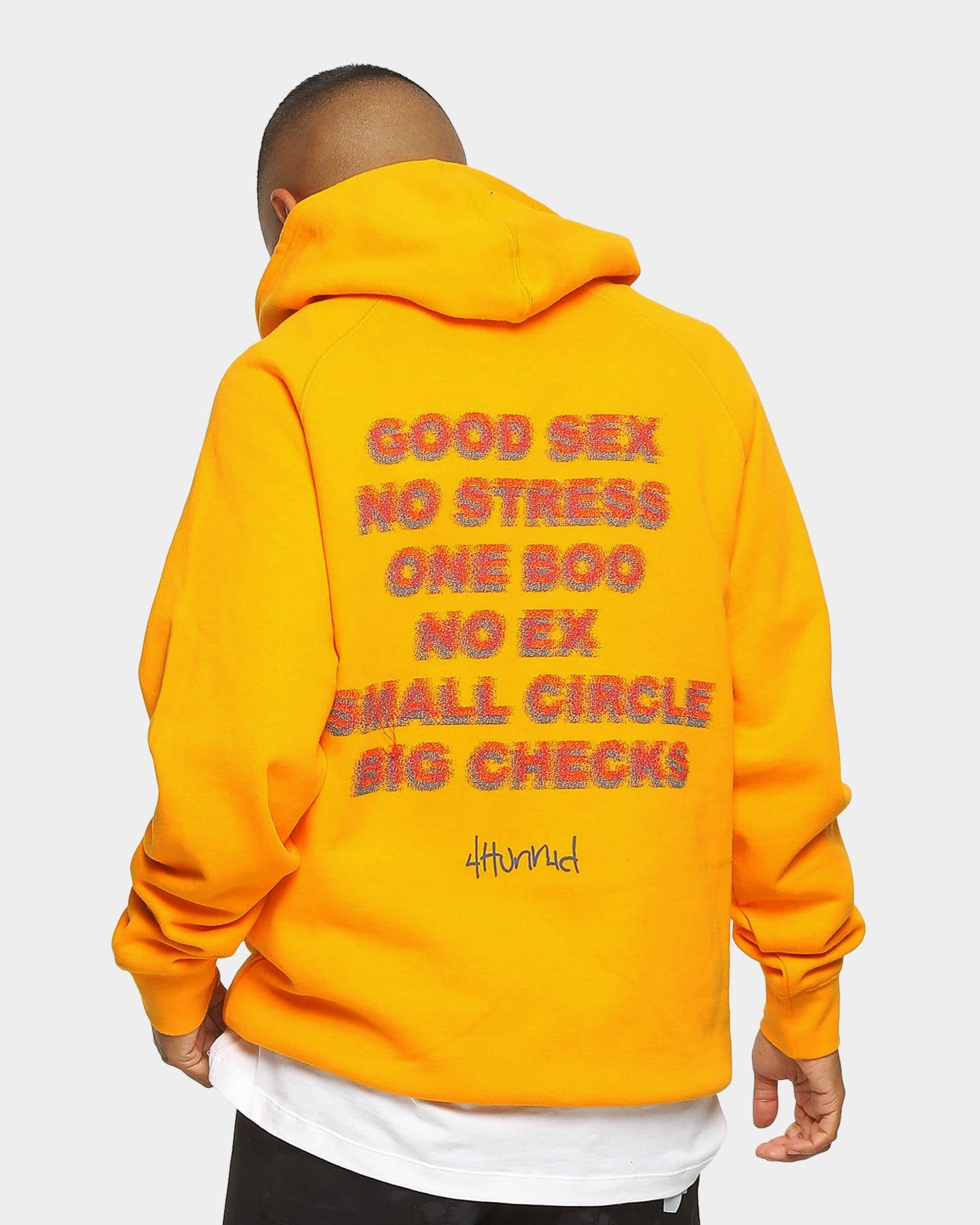 4HUNNID Good Sex Hoodie Gold | Culture Kings US