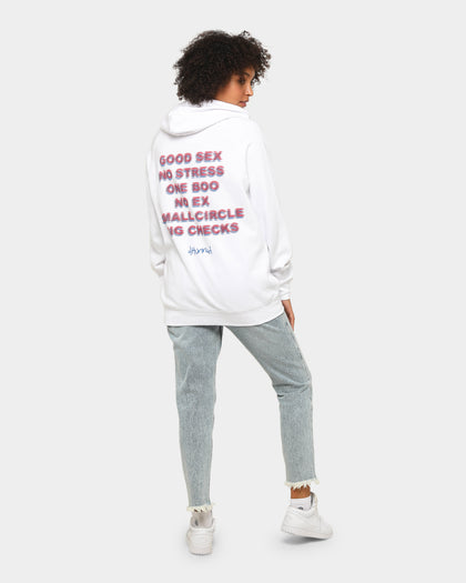 4HUNNID Good Sex Hoodie White
