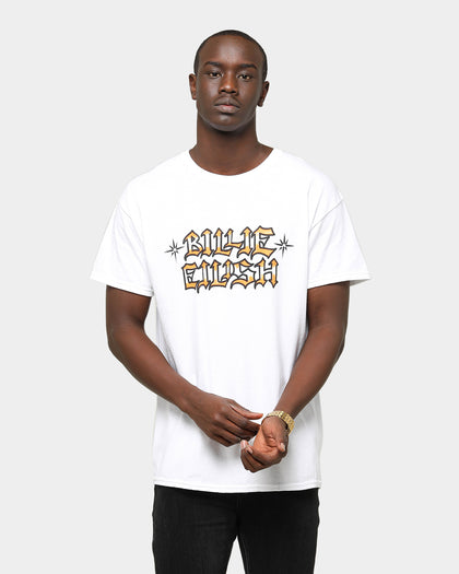 Billie Eilish Unisex Bulldog Short Sleeve T-Shirt White