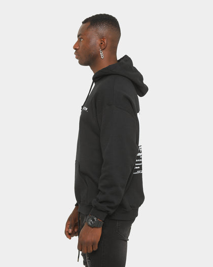 Notorious B.I.G Men's RTD Tour Poster Vintage Hoodie Black