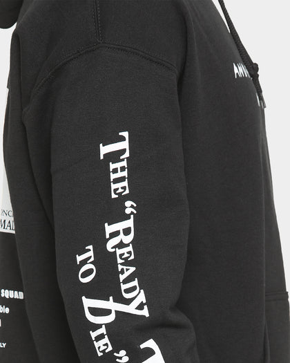 Notorious B.I.G Men's RTD Tour Poster Vintage Hoodie Black