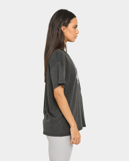 WILLIE NELSON Finger Short Sleeve Vintage T-Shirt Washed Black