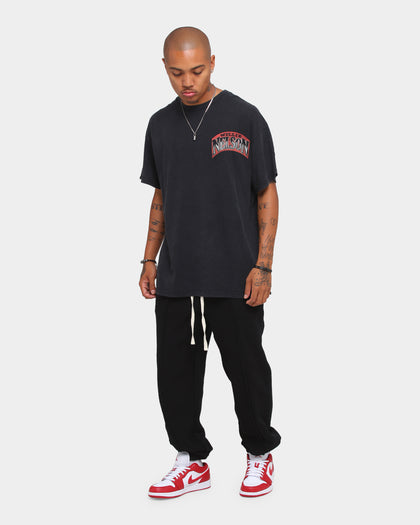 WILLIE NELSON 1993 Eagle Short Sleeve Vintage T-Shirt Washed Black