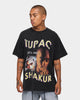 TUPAC 1971 Infinity Short Sleeve Vintage T-Shirt Black