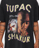 TUPAC 1971 Infinity Short Sleeve Vintage T-Shirt Black