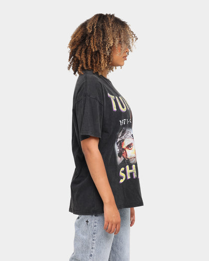 TUPAC 1971 Infinity Short Sleeve Vintage T-Shirt Black