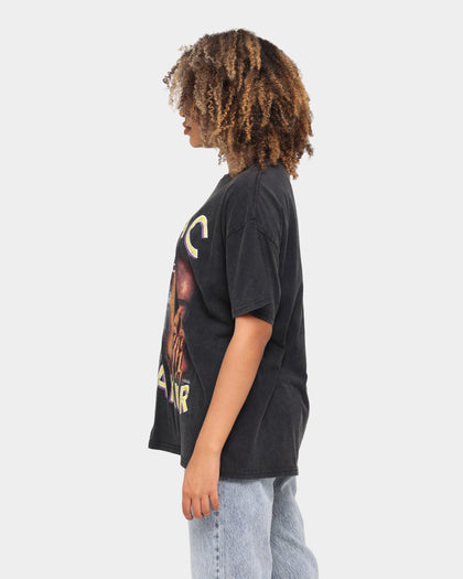 TUPAC 1971 Infinity Short Sleeve Vintage T-Shirt Black