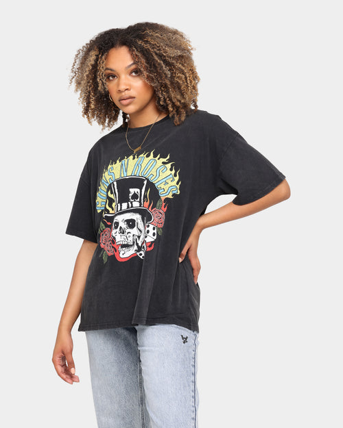 Bravado Flame Skull Short Sleeve T-Shirt Black