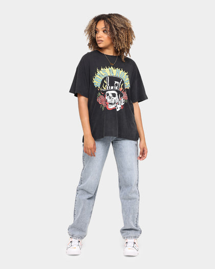 Bravado Flame Skull Short Sleeve T-Shirt Black