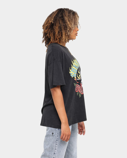 Bravado Flame Skull Short Sleeve T-Shirt Black