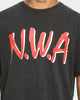 N.W.A F*CK Tha Police Vintage T-Shirt Washed Black