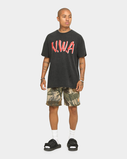 N.W.A F*CK Tha Police Vintage T-Shirt Washed Black