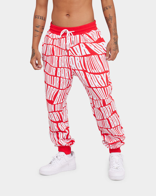 Billion Dollar Baby All Over Print Jogger Red