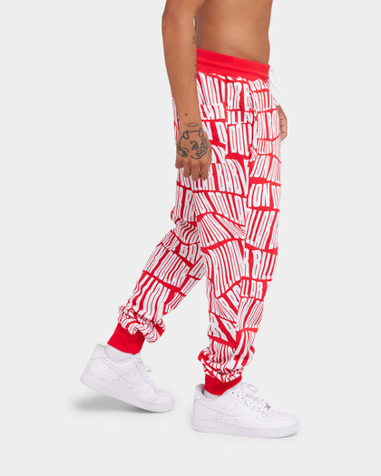 Billion Dollar Baby All Over Print Jogger Red