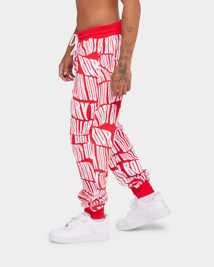Billion Dollar Baby All Over Print Jogger Red
