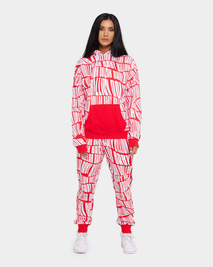 Billion Dollar Baby All Over Print Jogger Red