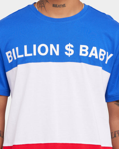 Billion Dollar Baby Tricolour T-Shirt Red/White/Blue