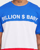 Billion Dollar Baby Tricolour T-Shirt Red/White/Blue