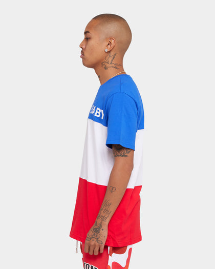 Billion Dollar Baby Tricolour T-Shirt Red/White/Blue