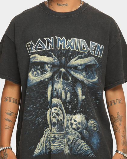 Iron Maiden Final Frontier Vintage T-Shirt Black Wash
