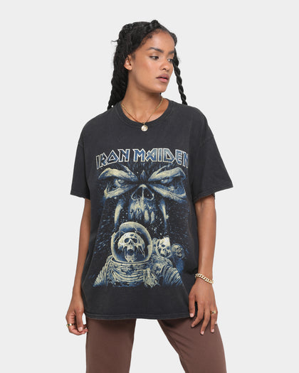 Iron Maiden Final Frontier Vintage T-Shirt Black Wash