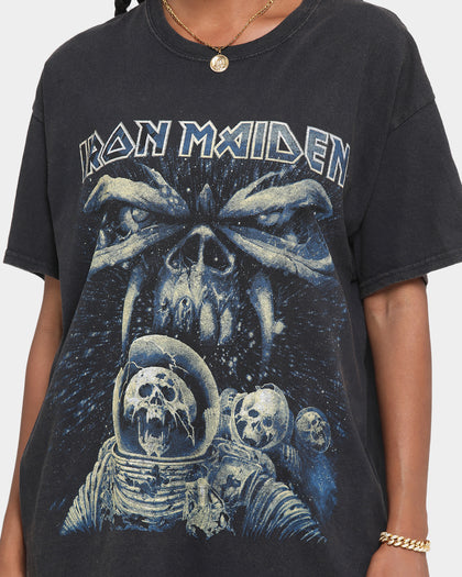 Iron Maiden Final Frontier Vintage T-Shirt Black Wash