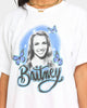Britney Spears Butterflies Short Sleeve T-Shirt White