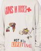 Guns N Roses Bleeding Car Crewneck Natural