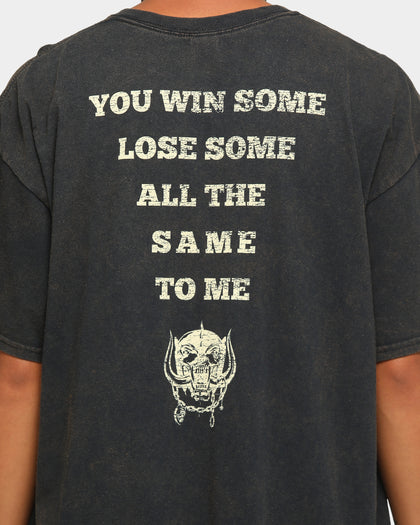 MOT Win Some Lose Some Vintage T-Shirt Black Wash