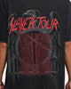 Slayer Men's Black Eagle Short Sleeve T-Shirt Black Wash
