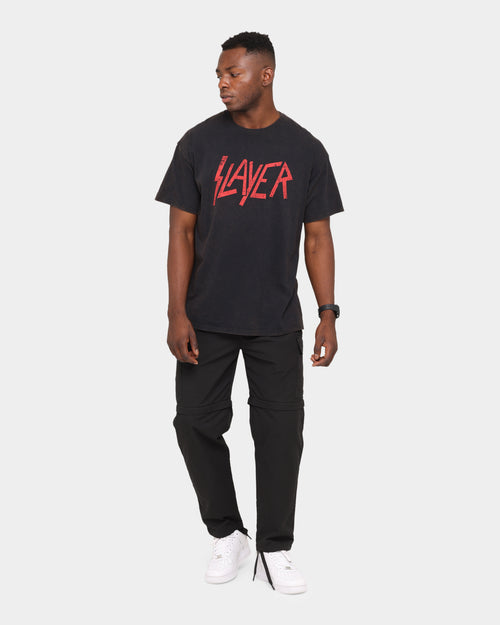 Slayer Classic Logo Vintage T-Shirt Black Wash