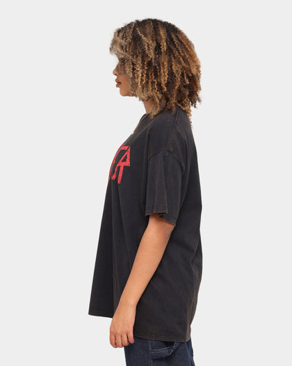 Slayer Classic Logo Vintage T-Shirt Black Wash