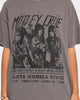 Motley Crue Men's Santa Monica Vintage T-Shirt Charcoal Wash