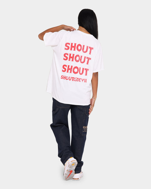 Motley Crue Men's Shout at the Devil Vintage T-Shirt Black Wash