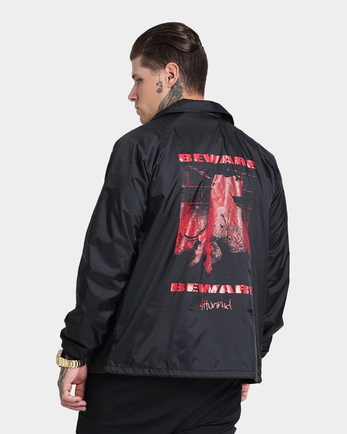 4HUNNID Beware of the Dog Jacket Black
