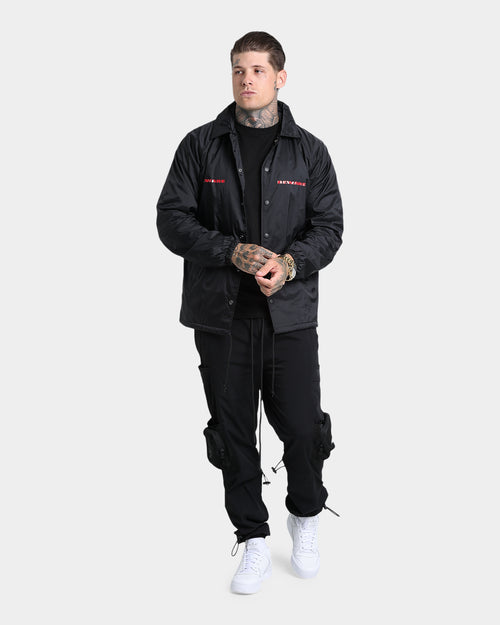 4HUNNID Beware of the Dog Jacket Black