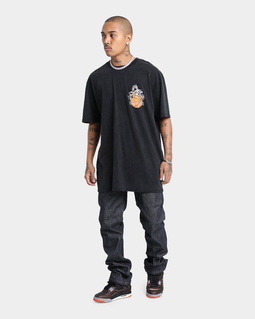 Space Jam Basketball Vintage T-Shirt Washed Black
