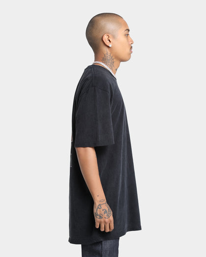 Space Jam Basketball Vintage T-Shirt Washed Black