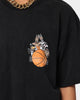 Space Jam Basketball Vintage T-Shirt Washed Black