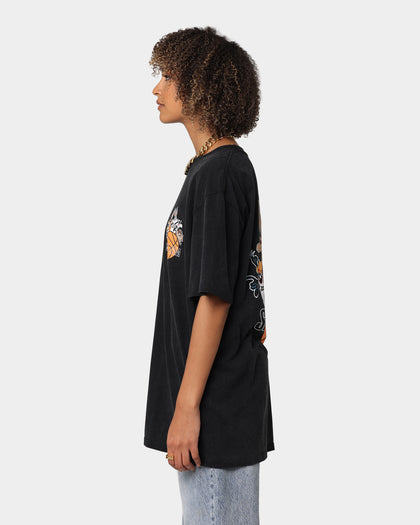 Space Jam Basketball Vintage T-Shirt Washed Black