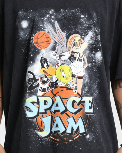 Space Jam The Jam VintageT-Shirt Washed Black